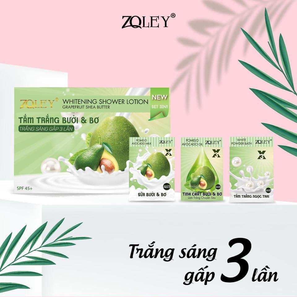 TẮM TRẮNG BƯỞI & BƠ ZOLEY TRẮNG SÁNG GẤP 3 LẦN | Lazada.vn