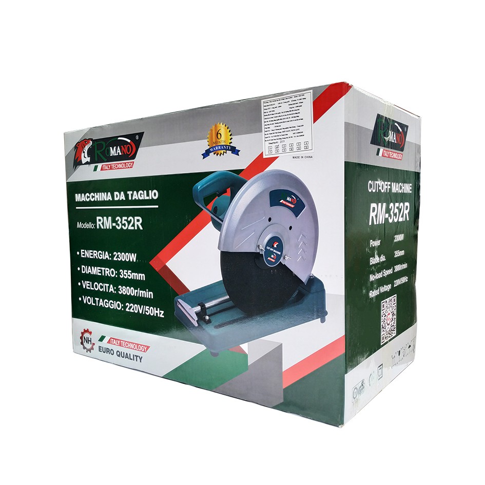 MÁY CẮT SẮT 2300W ROMANO 352 - COS SHOP