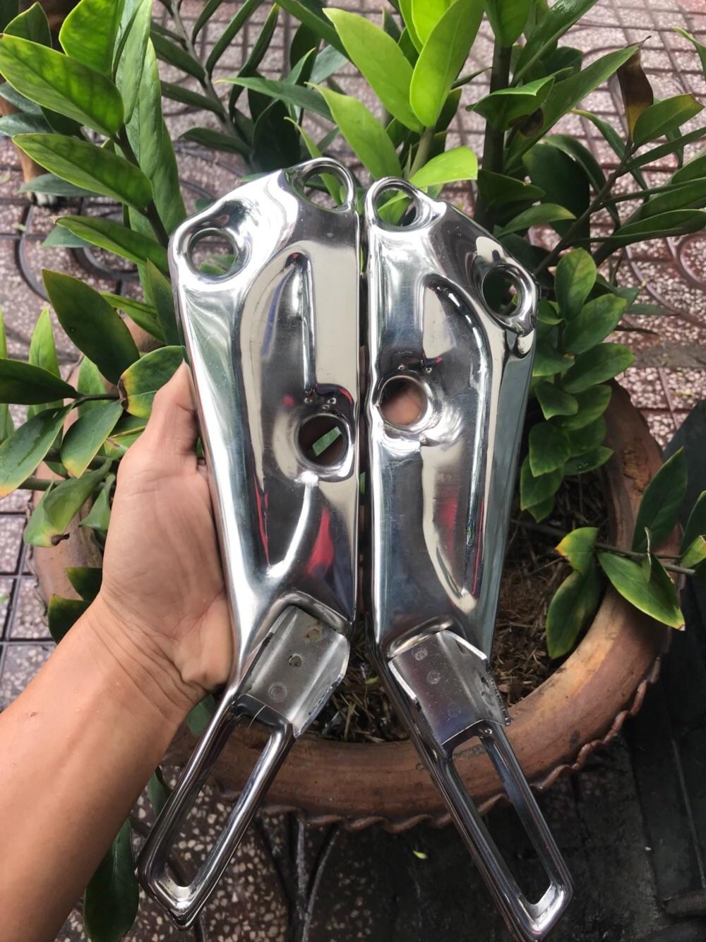 PAS GÁC CHÂN SAU WAVE INOX 304 ( Wave nhỏ mẫu Thái)