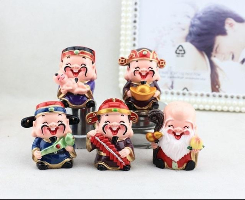 bộ 5 ông thần tài phúc lộc thọ