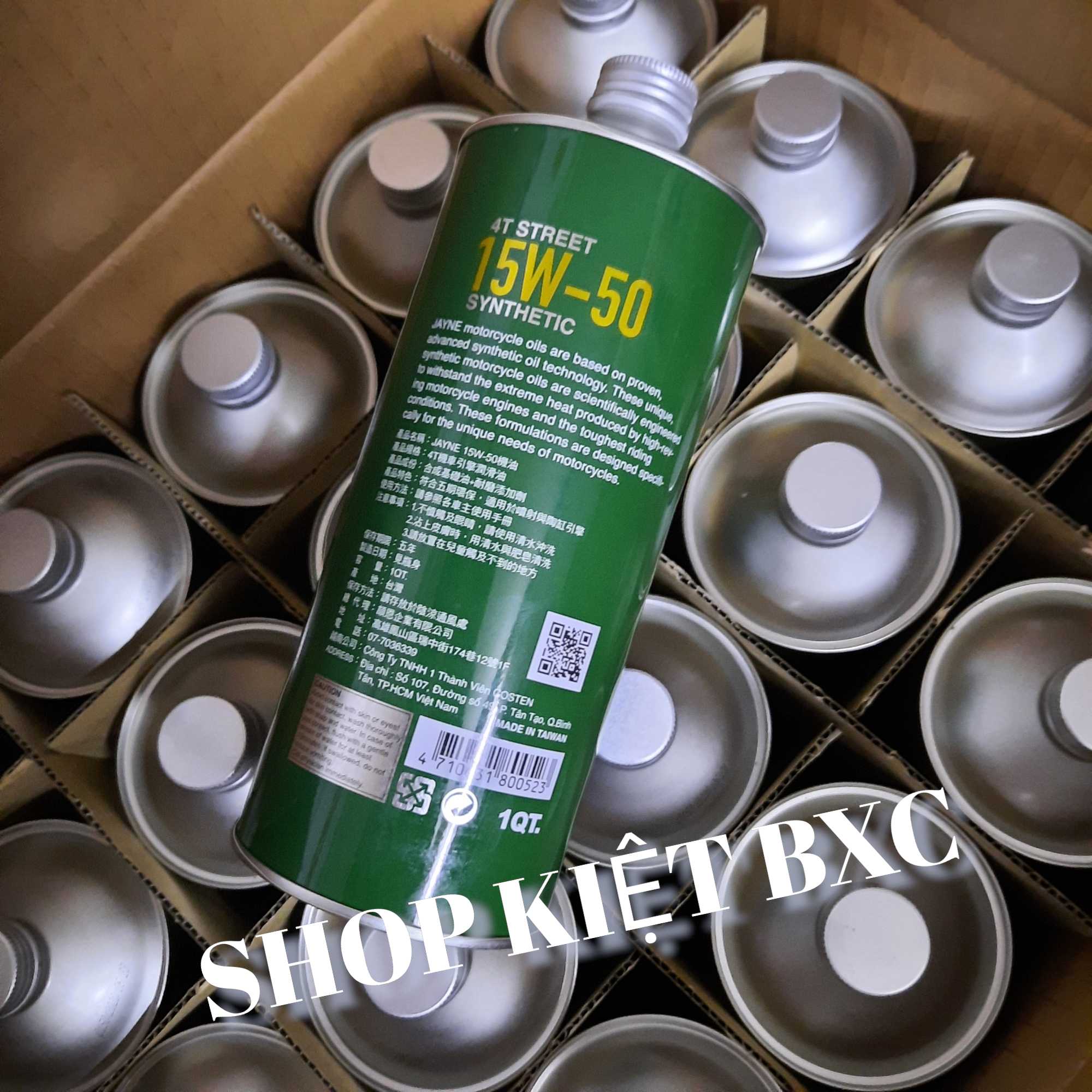 NHỚT 4T XE SỐ JAYNE 15W-40 (1L)
