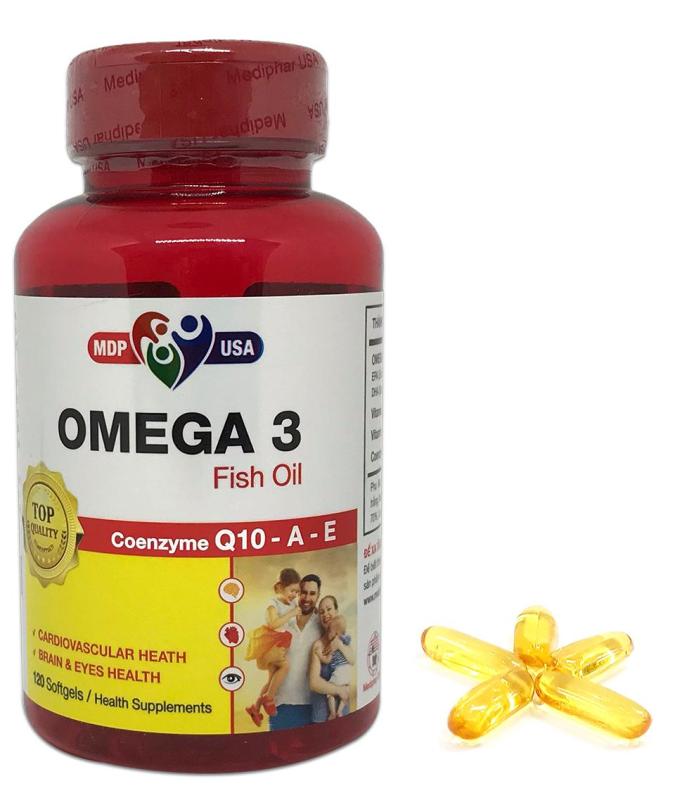 Bổ sung Omega 3 (EPA, DHA) và vitamin A, E cho cơ thể. Hỗ trợ tăng cường sức khỏe, giúp bổ não, tốt cho da, mắt, cải thiện trí nhớ, giảm nguy cơ xơ vữa động mạch. nhập khẩu