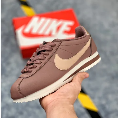 2021 Classic Cortez Leather Nude Sports Running Shoes For Women sports shoes