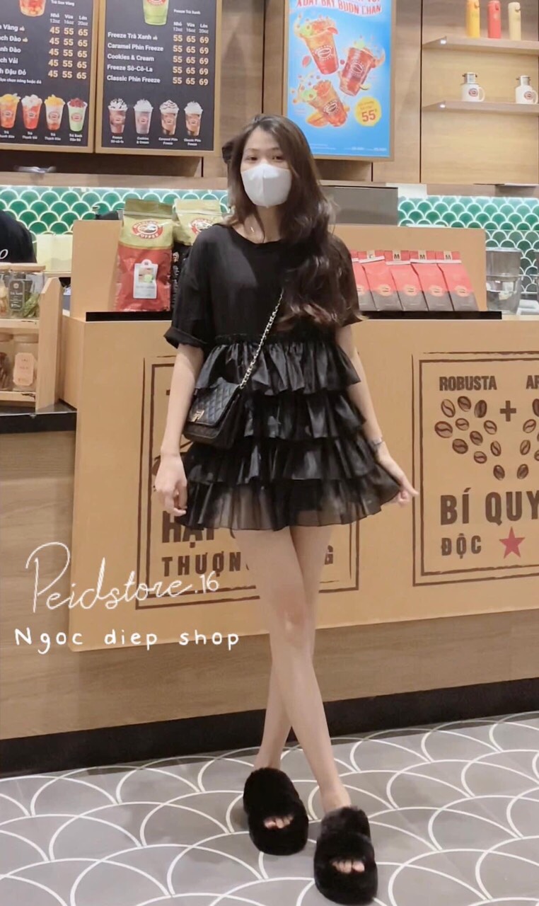 ❤️❤️ siêu phẩm váy 4 tầng xinh xắn dễ thương ❤️❤️❤️-lđ