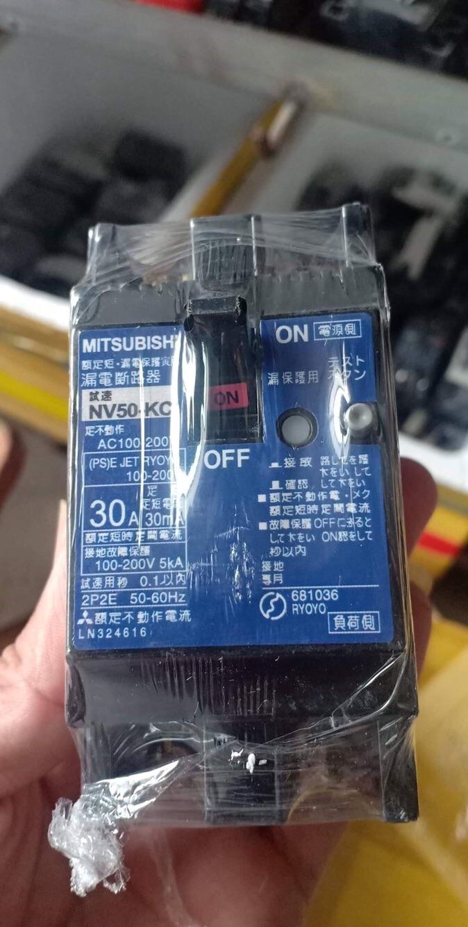 Aptomat chống giật nội địa Nhật Mitsubishi 30A