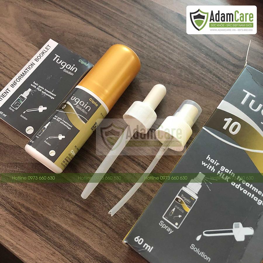 Thuốc mọc râu Minoxidil 10% Tugain