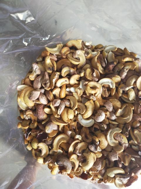 500g Hạt điều rang muối vỡ Bình Phước có vỏ