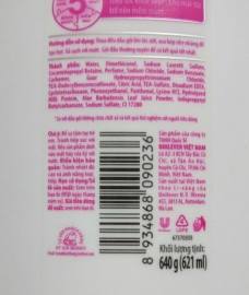 Dầu gội Lifebuoy tóc mềm mượt 640g