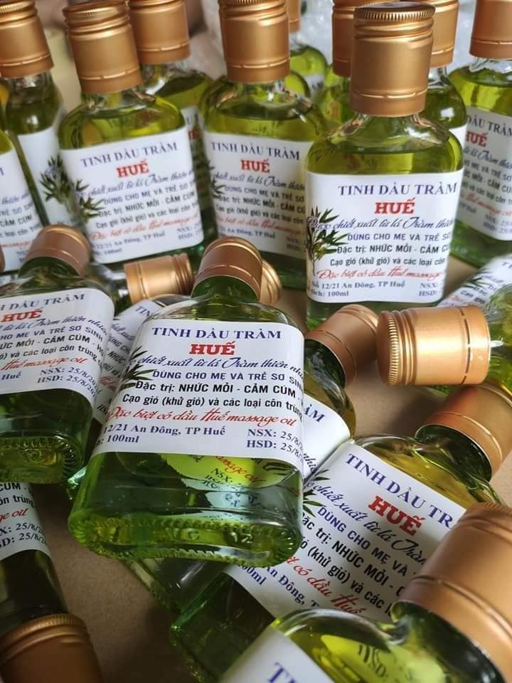 Dầu Tràm Huế (Nấu Thủ Công) 100ml