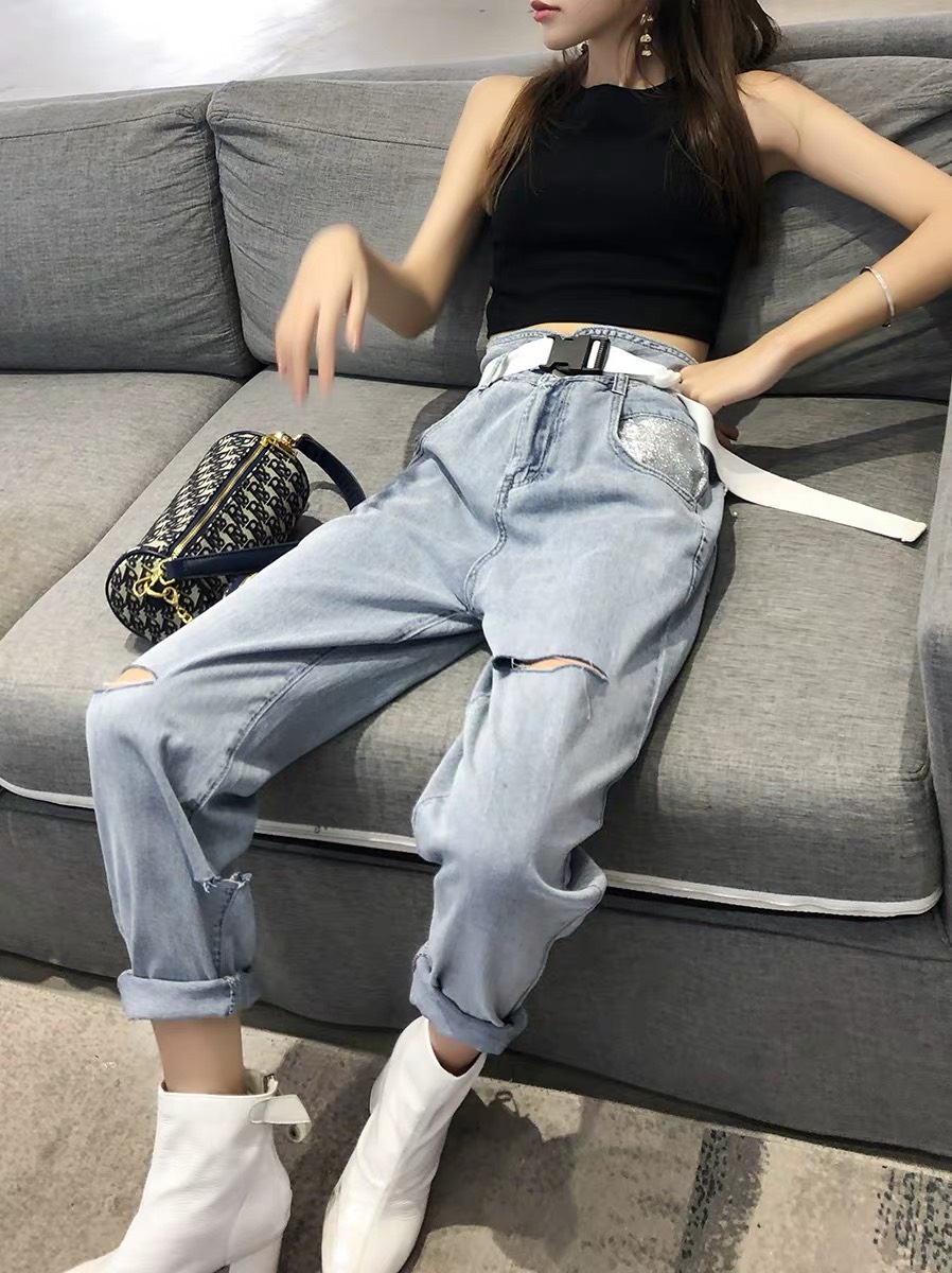 Canvas belt with plastic buckle - Canvas belt with convenient plastic buckle