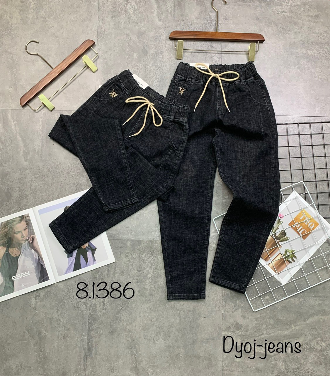 Quần jean nữ lưng thun co giãn 4 chiều