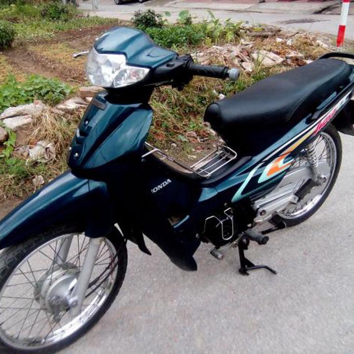Đầu đèn pha xe WAVE 2 bóng tròn cực sáng