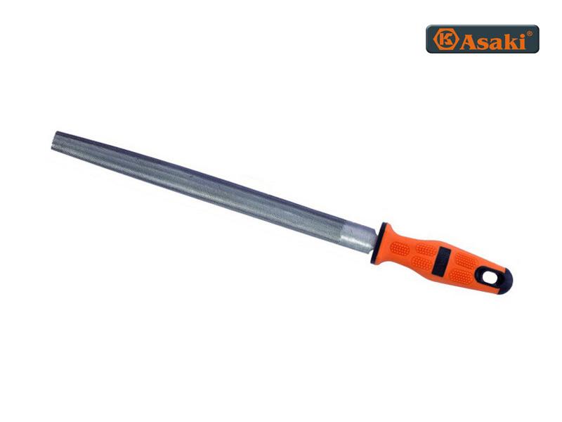 Giũa mo Asaki AK-3747 C2-10 (Đen phối cam)