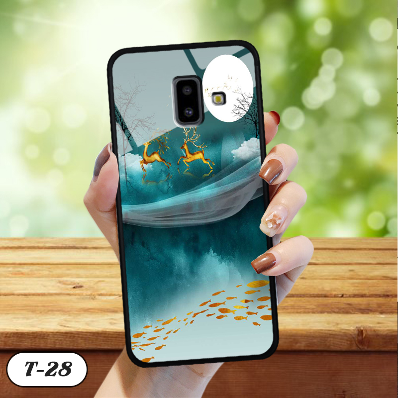 Ốp kính 3D Samsung Galaxy J6 Plus