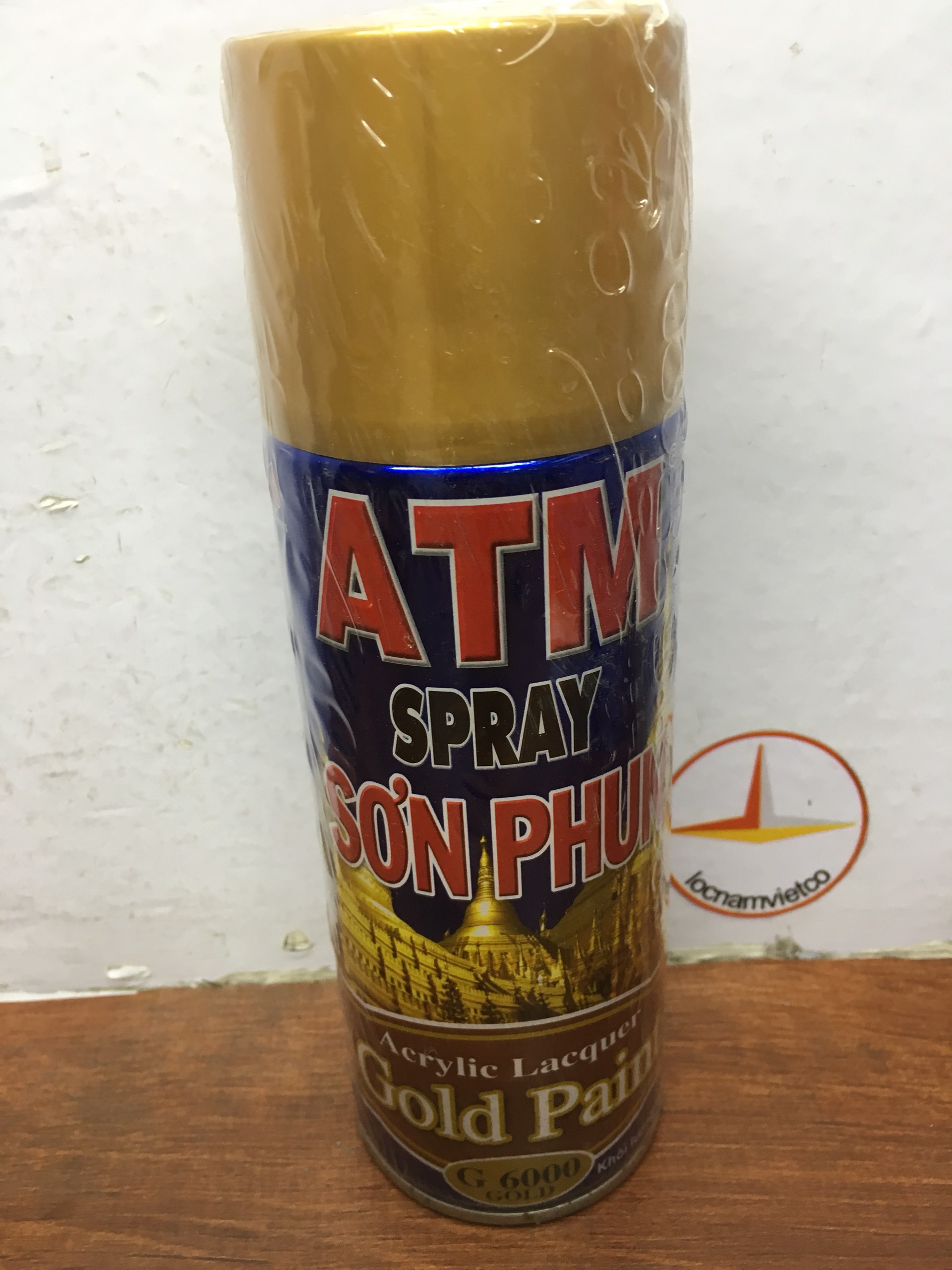 Sơn xịt nhũ vàng ATM G6000 400ml
