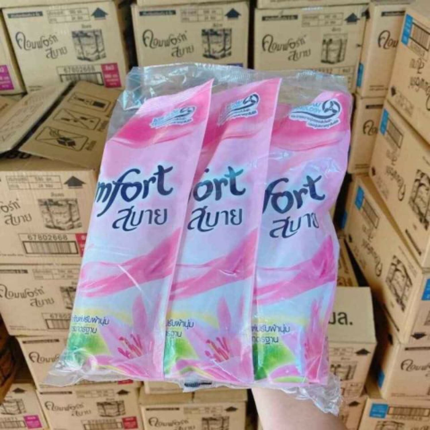 COMBO 3 GÓI× 580ML NƯỚC XẢ COMFORT THÁI