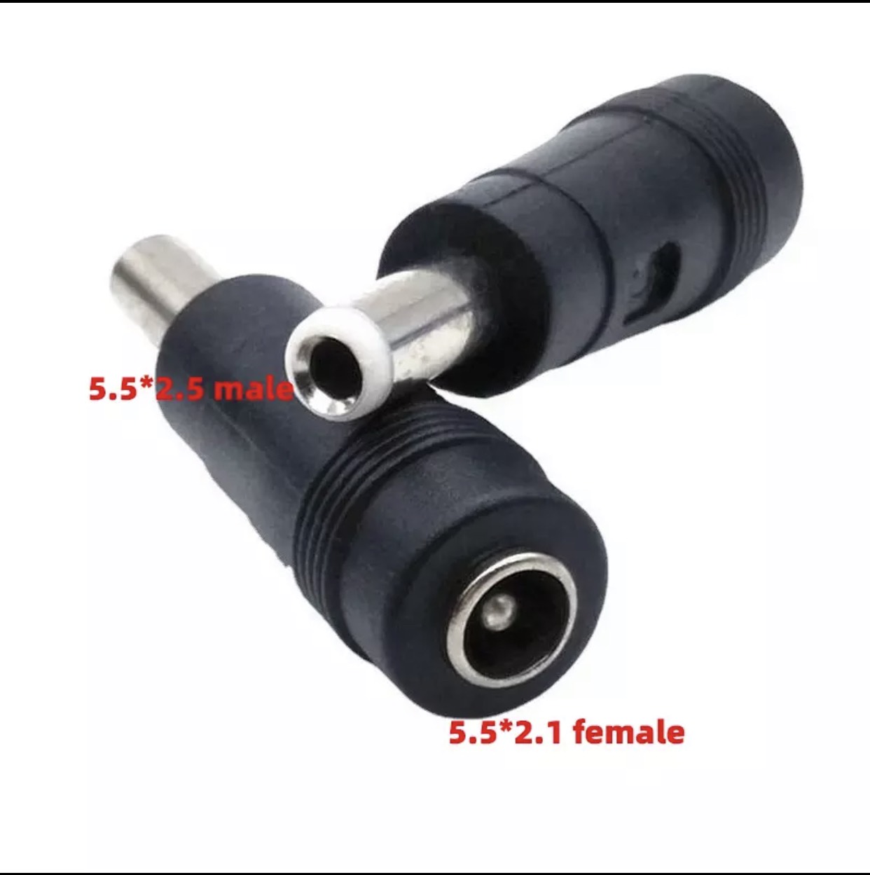 Jack chuyển đổi chân 5.5*2.1mm sang 5.5*2.5mm