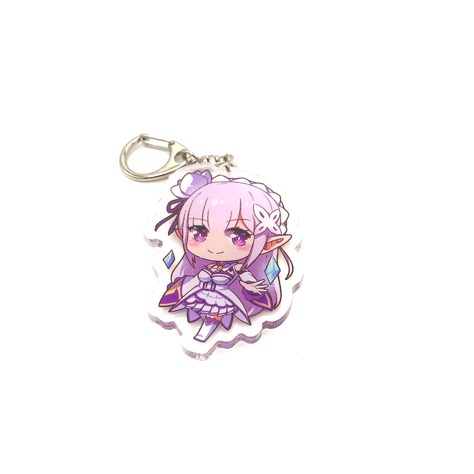 Móc Khóa Emilia Re:Zero REZ08002