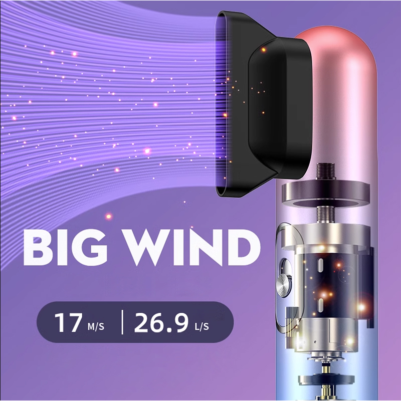 Máy Sấy Tóc mini Công suất lớn Beauty 3in1 uốn tóc ,chải tóc thẳng và sấy tóc