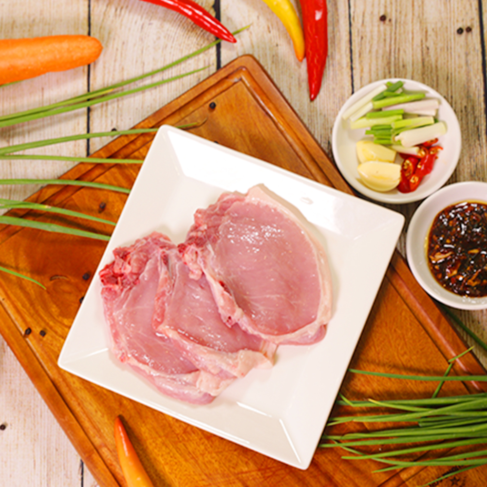 Thịt Cốt Lết Heo - 500gr