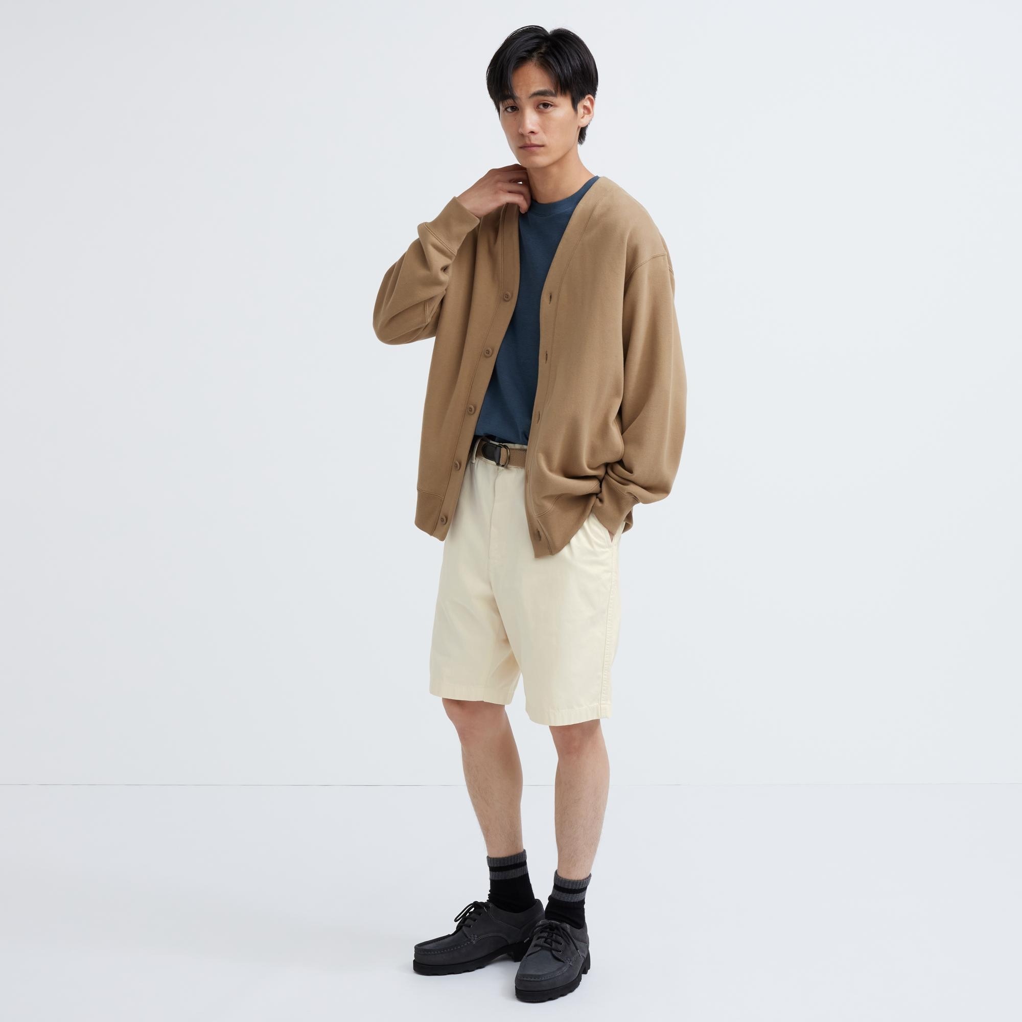 Quần Short Chino Chất Cotton Mịn Nam- Tag Nhật