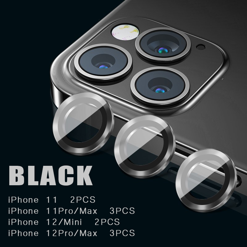 Bộ 3 mắt dán cường lực camera iphone 15 15Pro 15Promax 14 pro max 14 plus 13 promax 11 pro max 12 pro max 12 mini 13 mini titan đính đá chống trầy xước màu nguyên bản