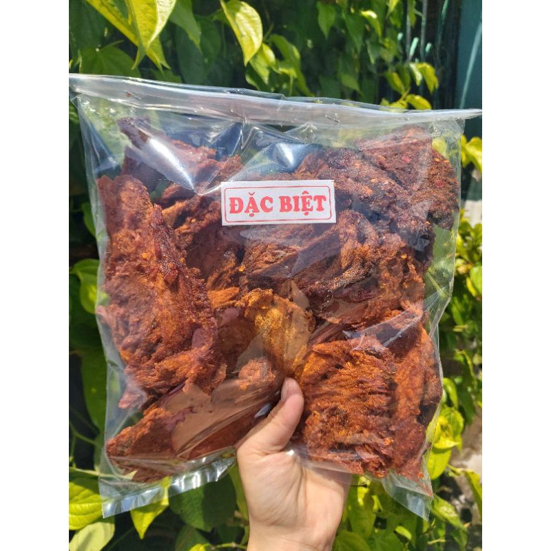 1kg*Khô bò giòn hồng ngự (miếng lớn)