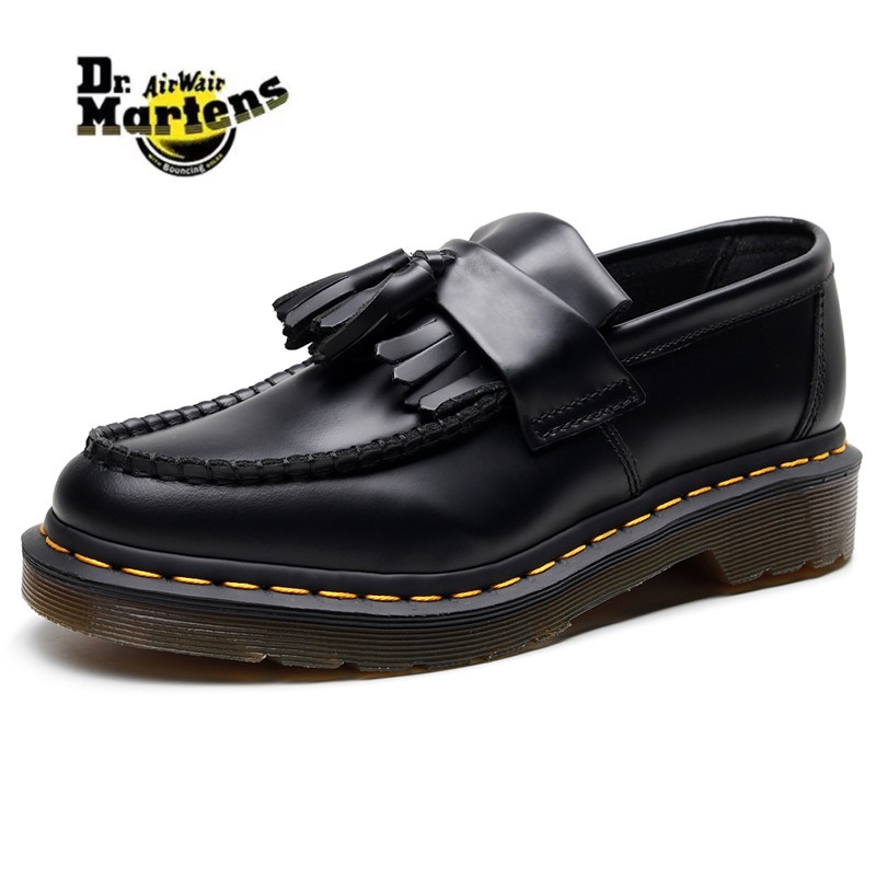 Īhàng có sẵn giày daigou dr. martens martin dr. martens martin dr. martens thấp bằng da mềm phối tua rua phong cách nhật bản giản dị dành cho nam và nữ