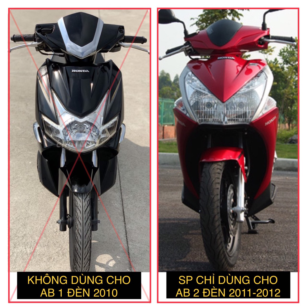 ỐP BẦU E ( LỌC GIÓ ) DÙNG CHO ĐỜI XE AB 2011 2012 CROM