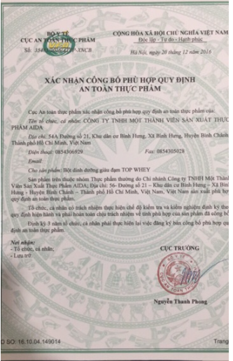 Sữa bột Top Mass Gold 800g tăng cân - Chocolate