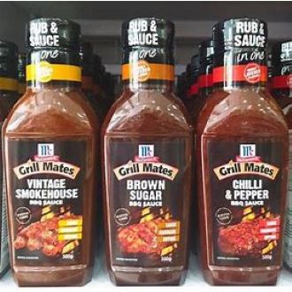 Sốt Ướp Thịt Nướng BBQ Grill Mates 500g