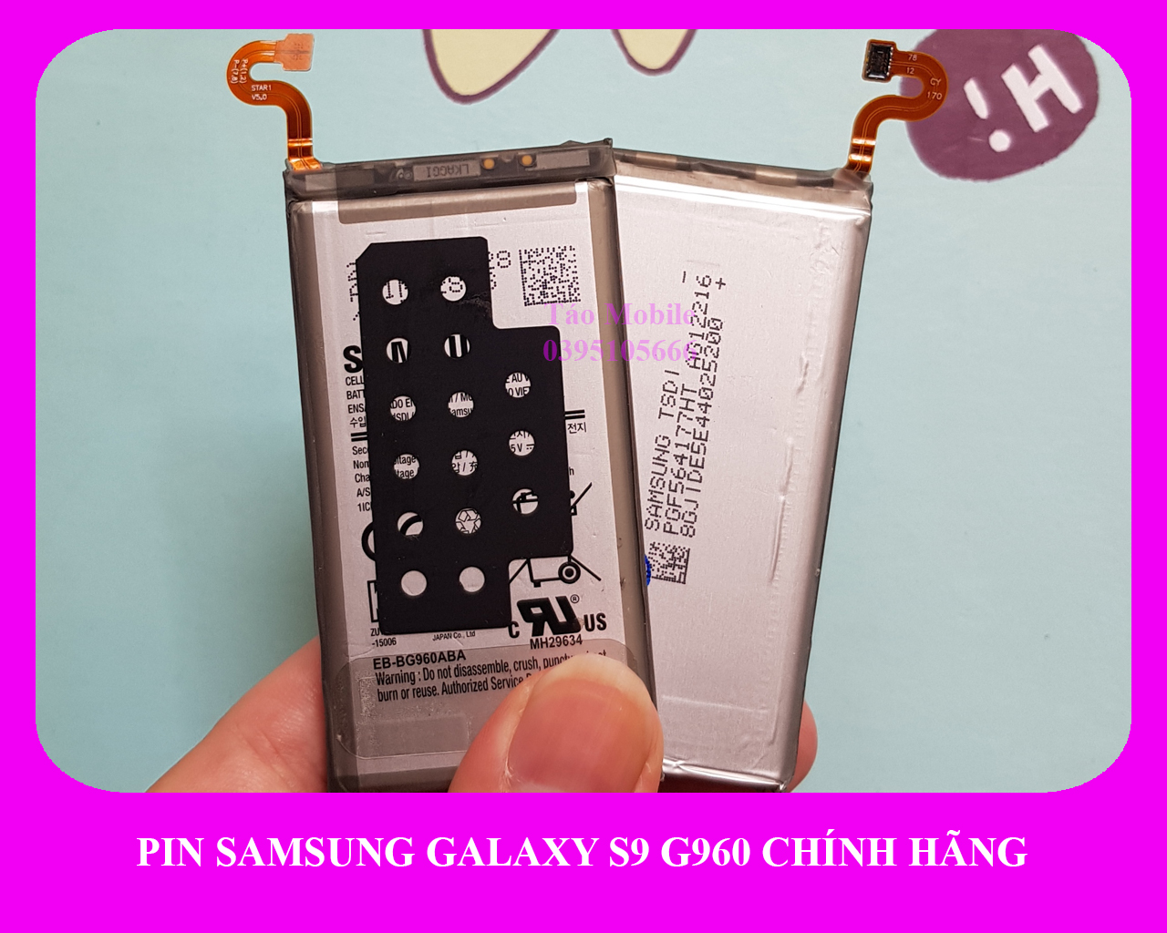 Pin Samsung Galaxy S9 công ty G960