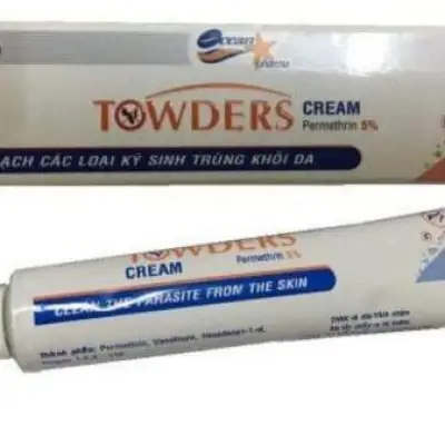 Towders cream kem làm sạch ký sinh trùng ghẻ chấy rận 15g