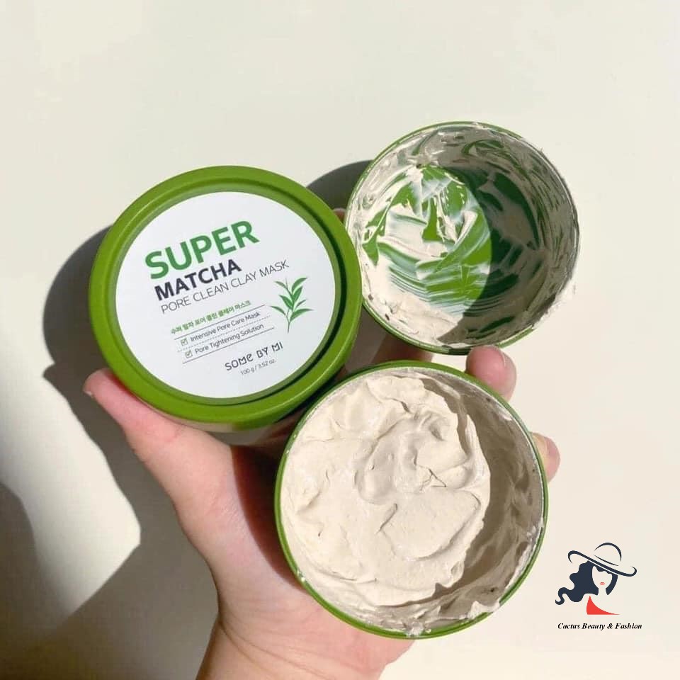 ( Mẫu chiết dùng thử ) Mặt nạ đất sét Some By Mi Super Matcha Pore Clean Clay Mask