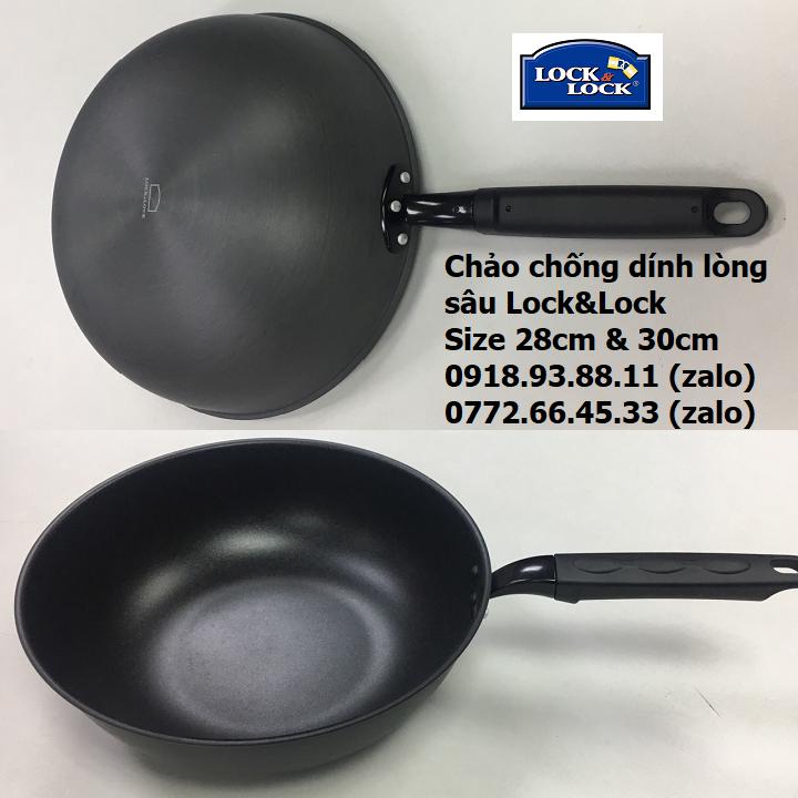 [HCM]chảo chống dính lòng sâu lock&lock - chảo chống dính lock&lock