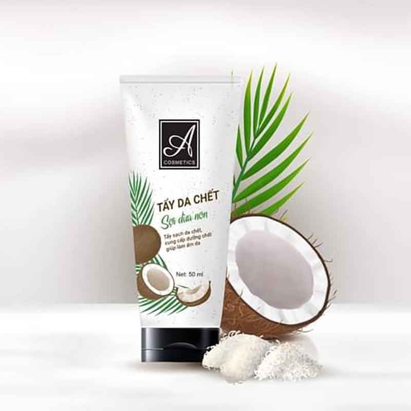 [Chính hãng] Tẩy tế bào sợi dừa non A Cosmetics