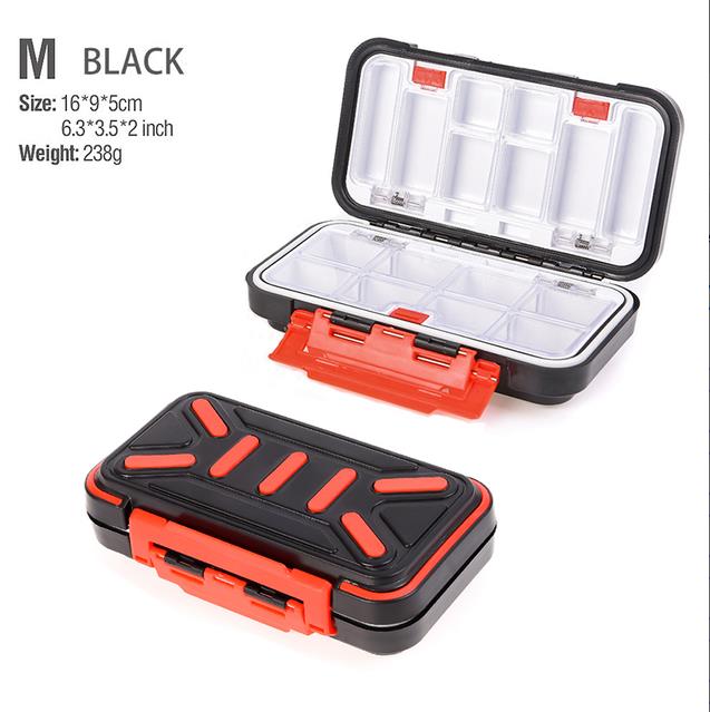 HKStorage Travel Pill Case Medicine Storage Organizer Container Medicine Tablet Dispenser Independent Lattice Pill Box Fishing Tackle Box