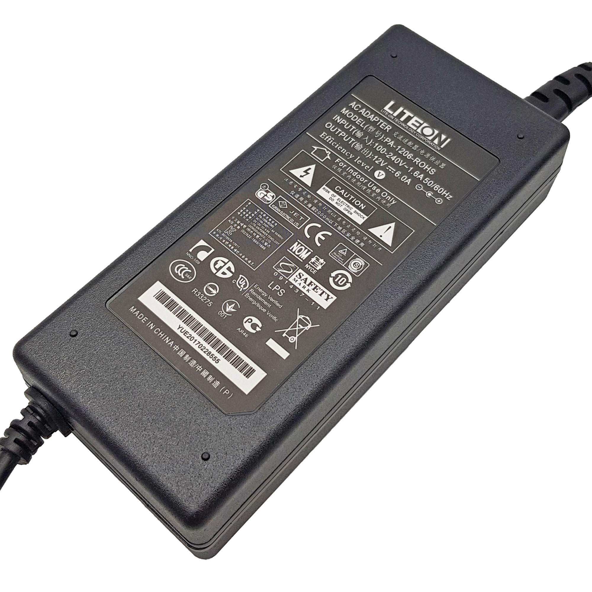 Nguồn adapter LITEON 12V 6A