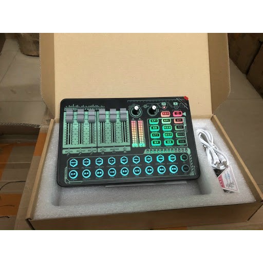 Sound card thu âm H9 livestraem có bluetooth