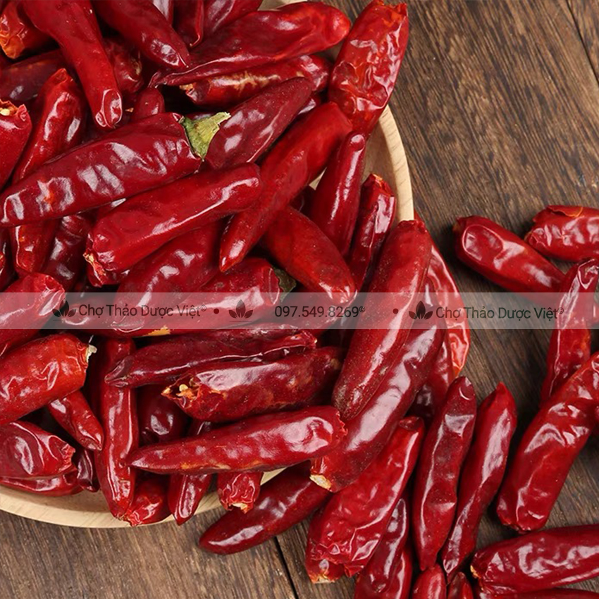 Ớt khô 500g ( Ớt nguyên quả khô, cay nồng, gia vị lẩu cay) - Chợ Thảo Dược Việt