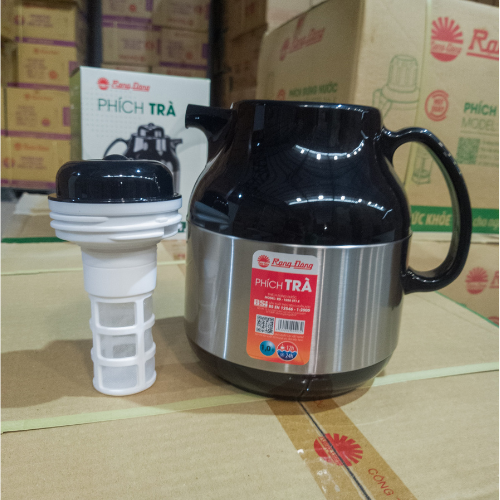 Phích Pha Trà 1 lít Cao Cấp Rạng Đông - RD 1055 INOX