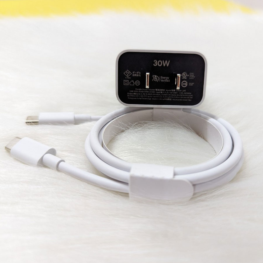 Bộ Củ Cáp Sạc Nhanh 30W Chính Hãng Google, SonPixel