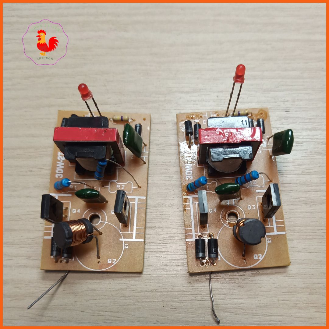 Mạch tăng áp 12v lên 220v 30w làm mạch sạc điện thoại, mạch inverter