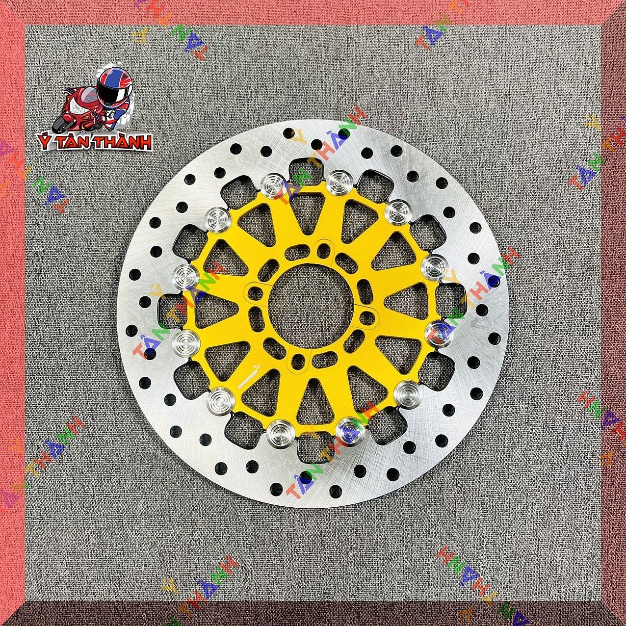 Đĩa thắng Rembo 267mm 12 long đền inox