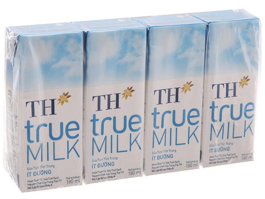 Sữa TH true milk 180ml