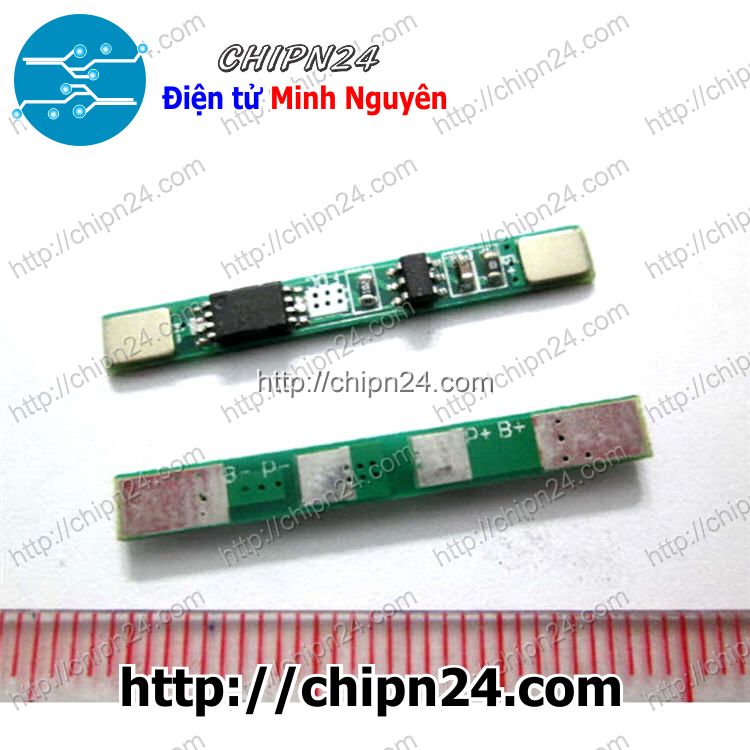 Mạch sạc bảo vệ pin 18650 1 cell 3a