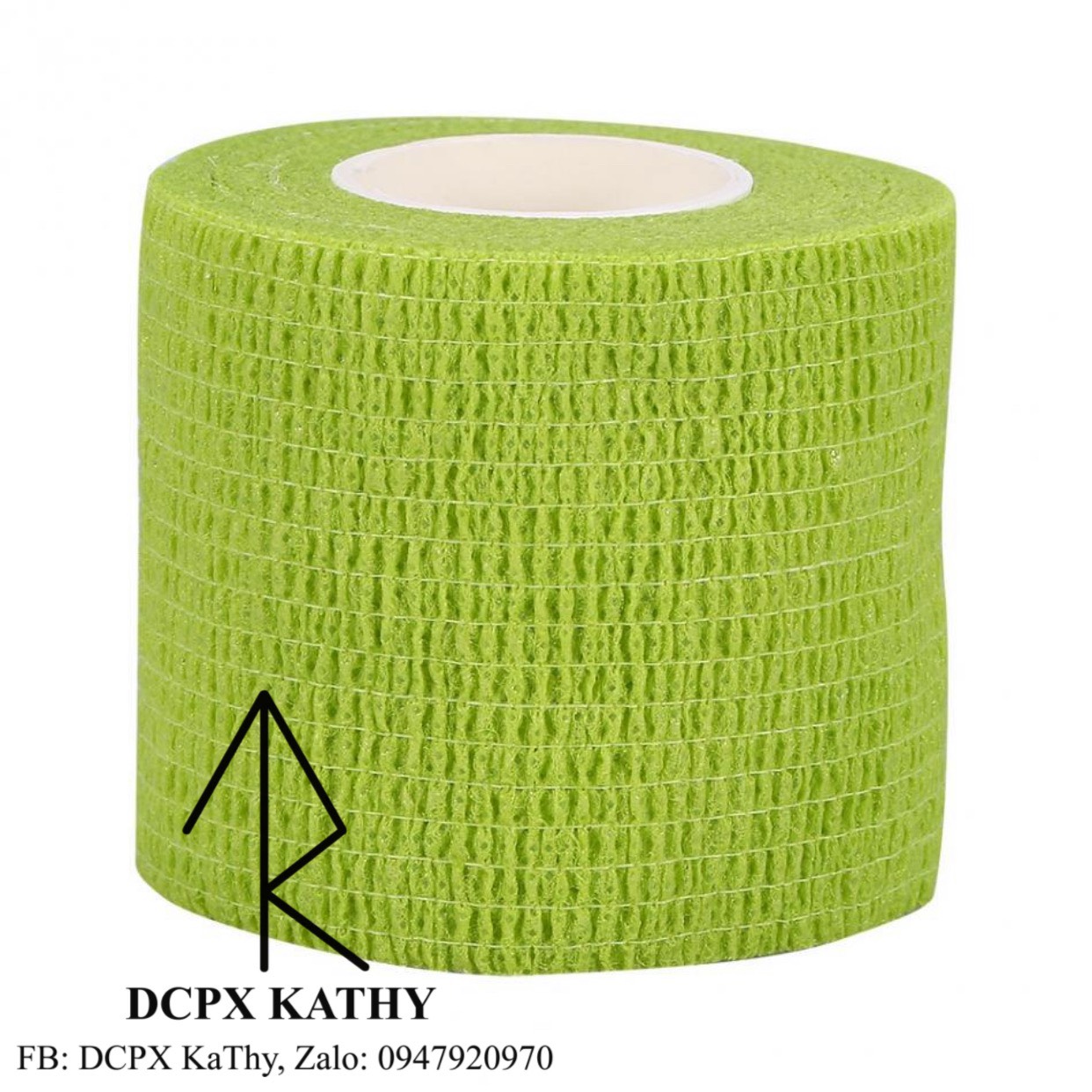 Cuộn vải bọc máy (len cuốn máy) phun xăm