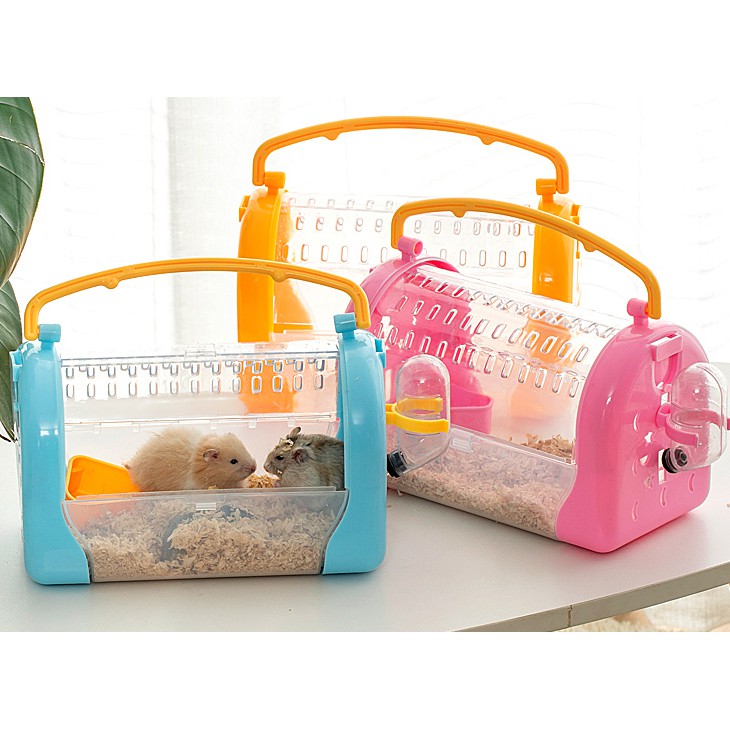 [Hoàn tiền 10%]lồng hamster xách tay có dây đeo