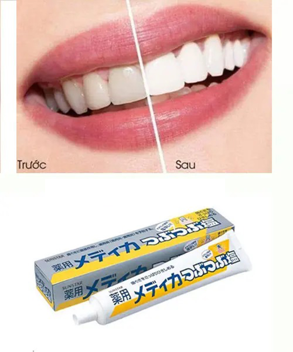 Kem đánh răng muối cao cấp Sunstar Nhật Bản (170g)