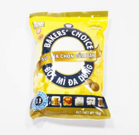 Bột mì đa dụng bakers’ choice số 11- bịch 1kg